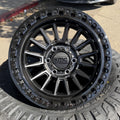 KMC KM557 Vista 17x8.5 Matte Black wheel