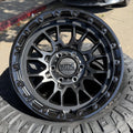 KMC KM558 Imperial 17x8.5 Matte Black wheel