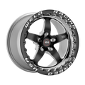 WELD Racing S71 Beadlock wheel Black Center - Polished Shell