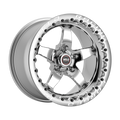 WELD Racing S71 Beadlock wheel Polished Center - Polished Shell