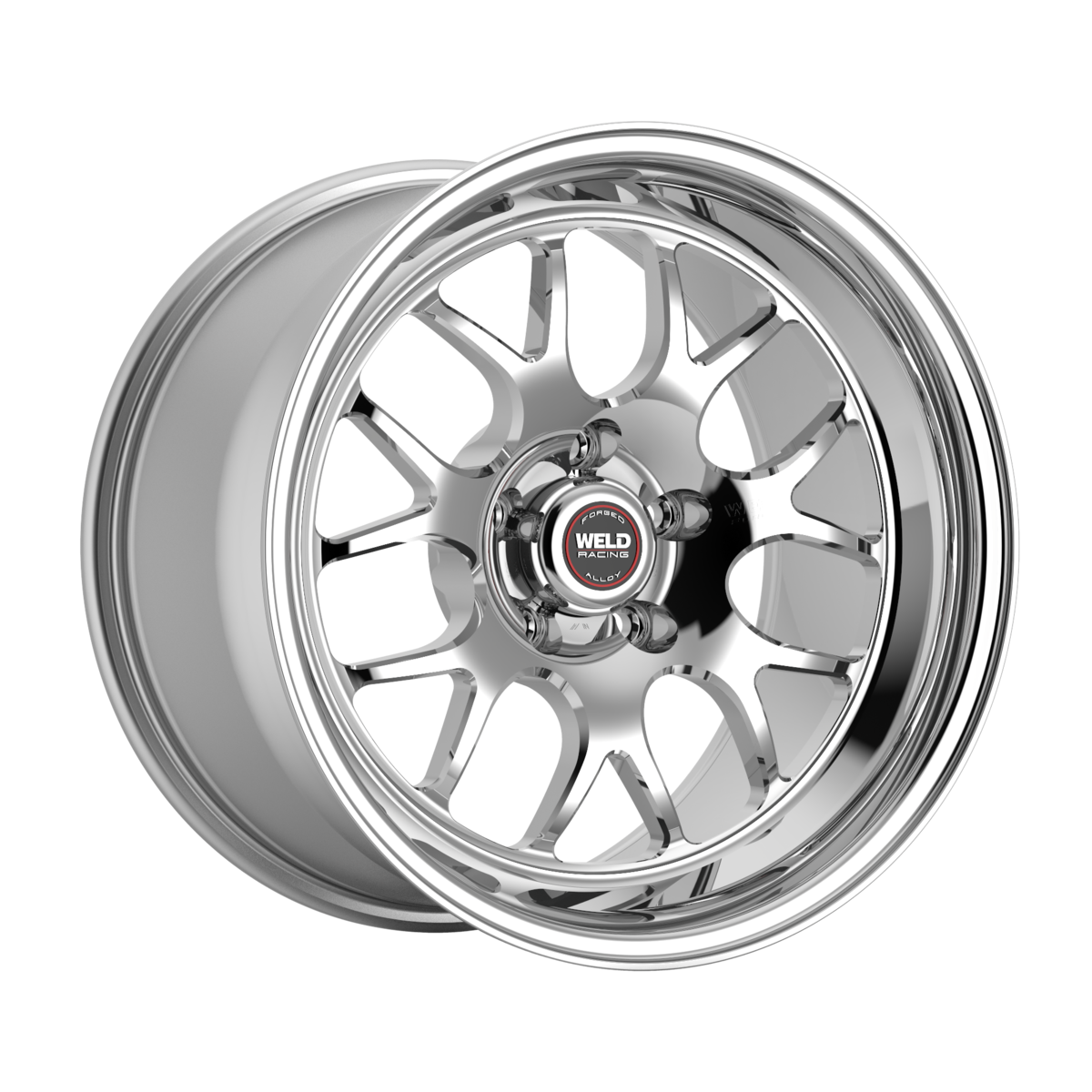 WELD Racing S77 wheel Polished Center - Polished Shell