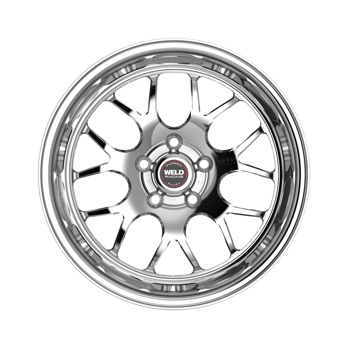 WELD Racing S77 wheel Polished Center - Polished Shell