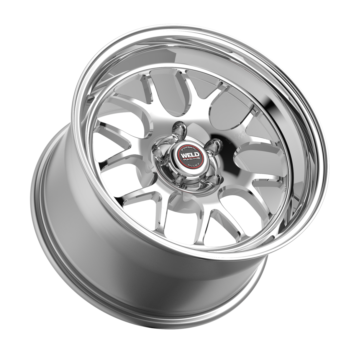WELD Racing S77 wheel Polished Center - Polished Shell