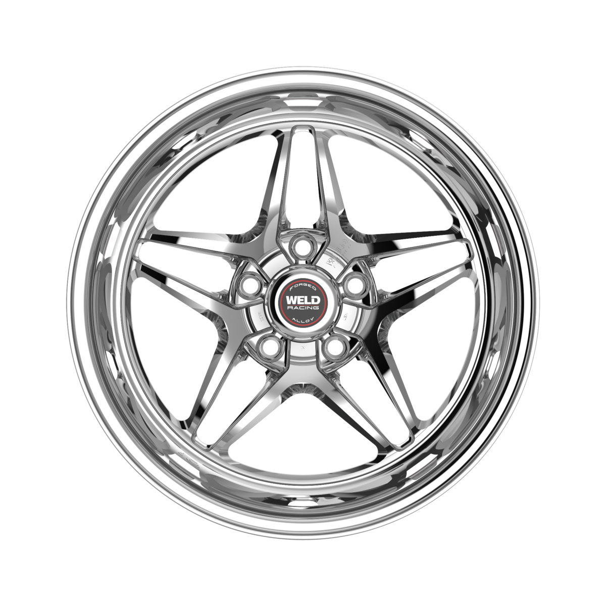 WELD Racing S81 wheel Polished Center - Polished Shell