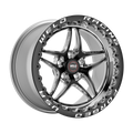 WELD Racing S81 Beadlock wheel Black Center - Polished Shell