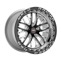 WELD Racing S82 Beadlock wheel Black Center - Polished Shell