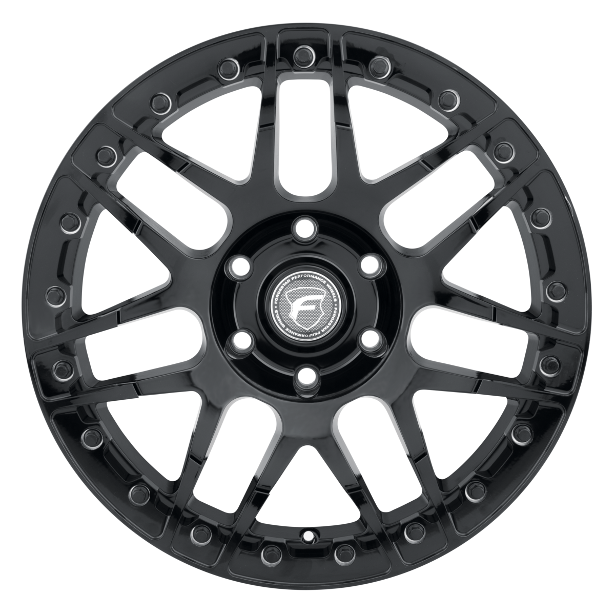 Forgestar F14 Beadlock wheel Gloss Black