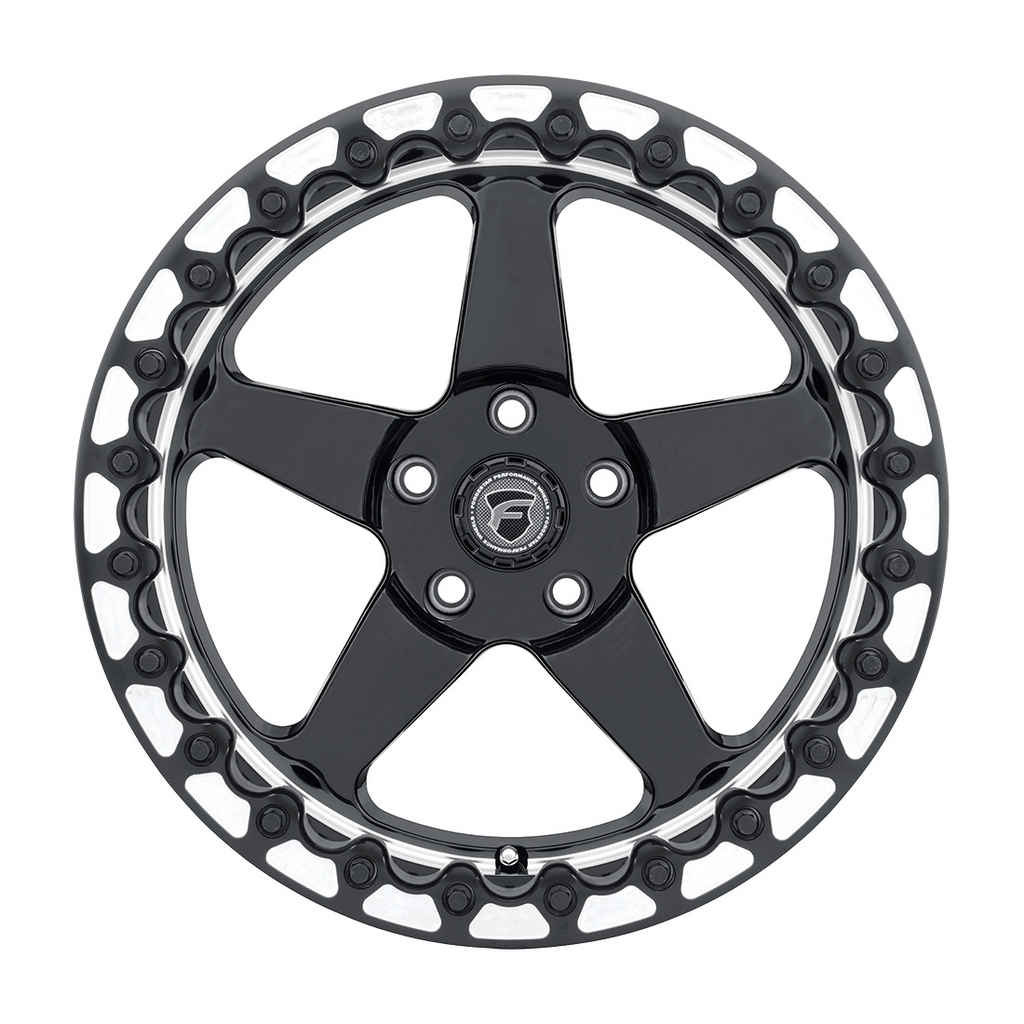 Forgestar D5 Beadlock wheel Gloss Black Machined