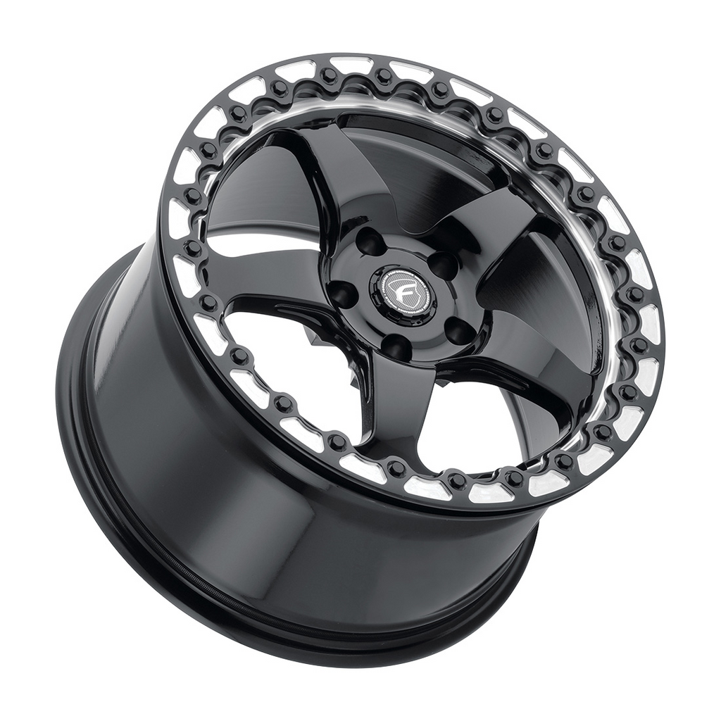 Forgestar D5 Beadlock wheel Gloss Black Machined