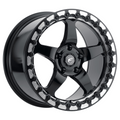 Forgestar D5 Beadlock wheel Gloss Black Machined