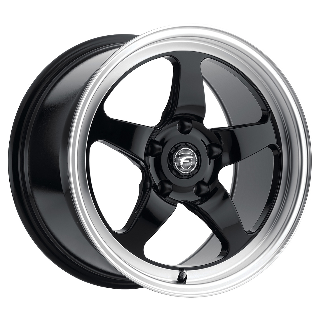 Forgestar D5 Drag wheel Gloss Black Machined