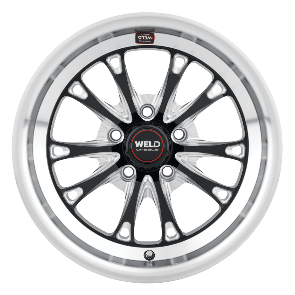 WELD Belmont Drag wheel Gloss Black Milled