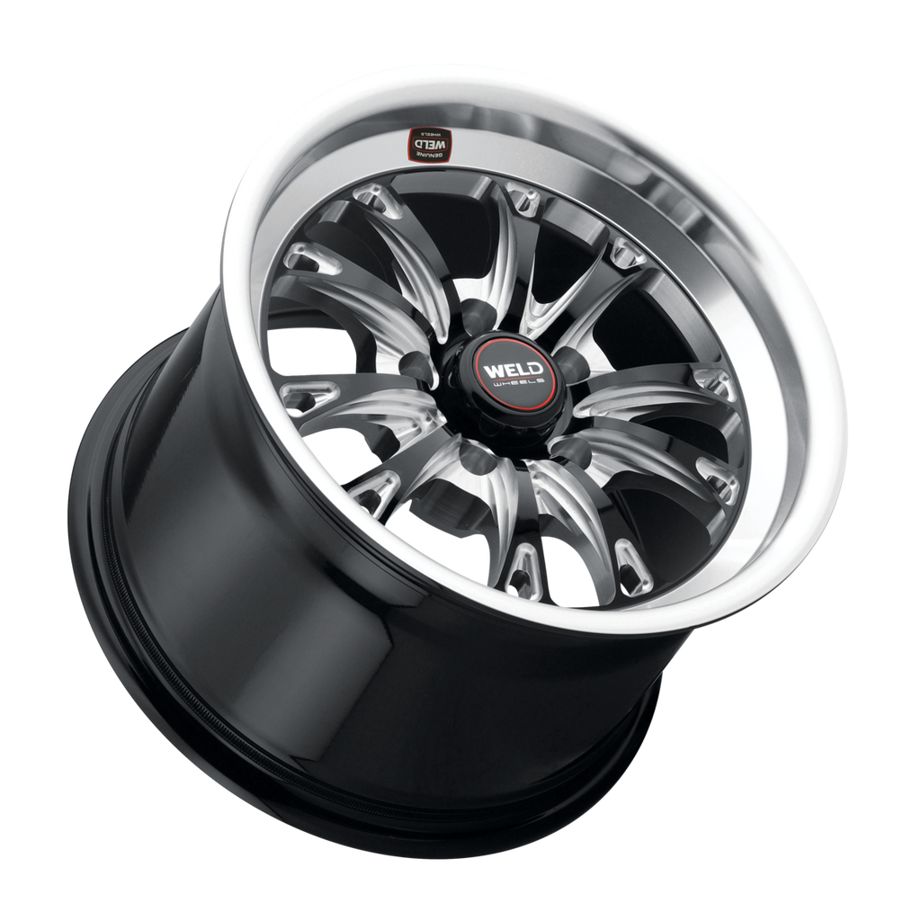 WELD Belmont Drag wheel Gloss Black Milled