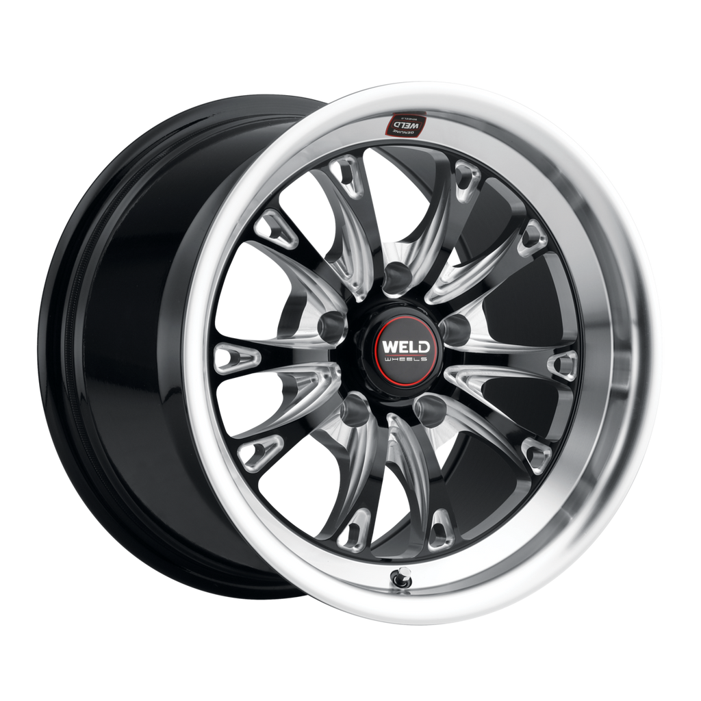 WELD Belmont Drag wheel Gloss Black Milled
