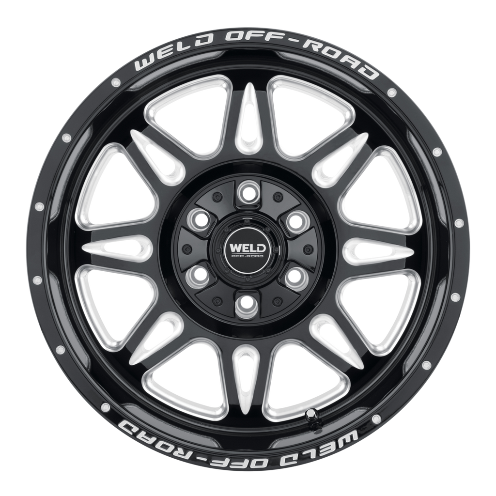 WELD Off-Road Cheyenne wheel Gloss Black Milled