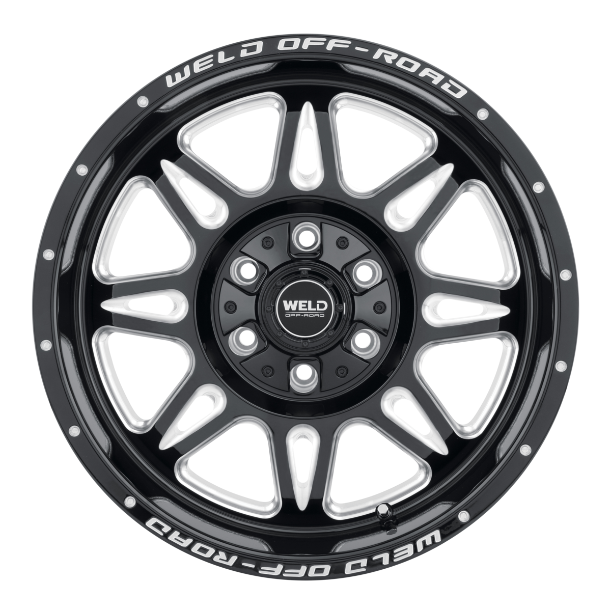 WELD Off-Road Cheyenne wheel Gloss Black Milled