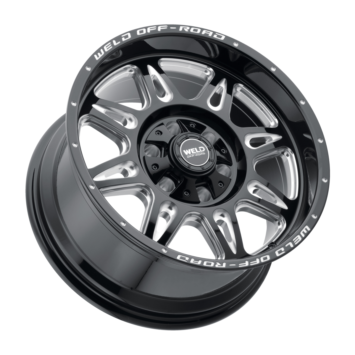 WELD Off-Road Cheyenne wheel Gloss Black Milled