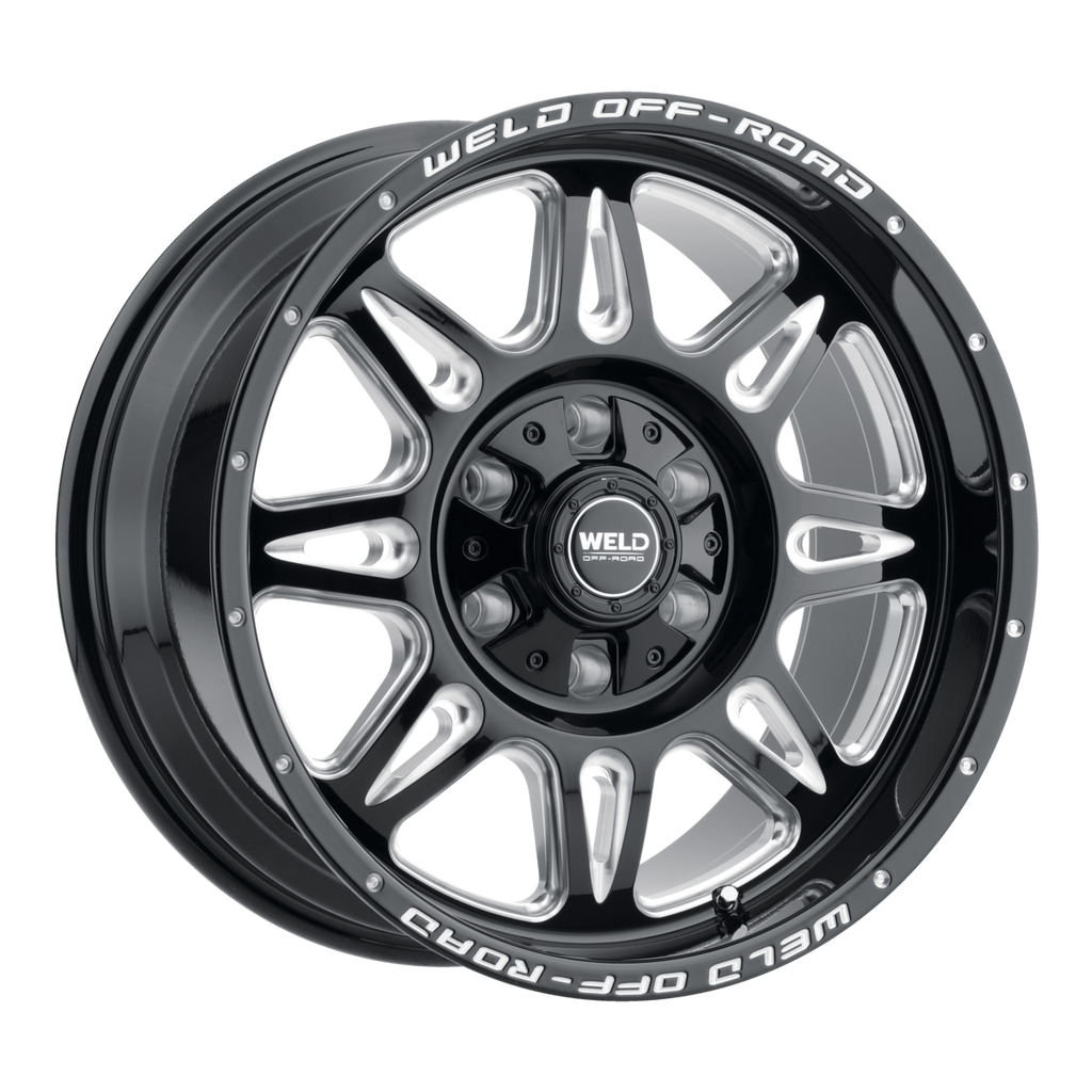 WELD Off-Road Cheyenne wheel Gloss Black Milled