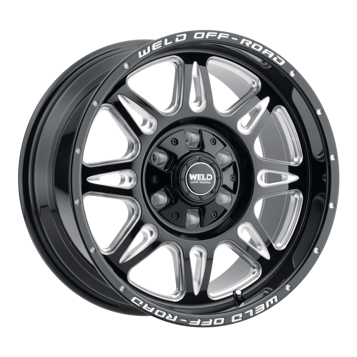 WELD Off-Road Cheyenne wheel Gloss Black Milled