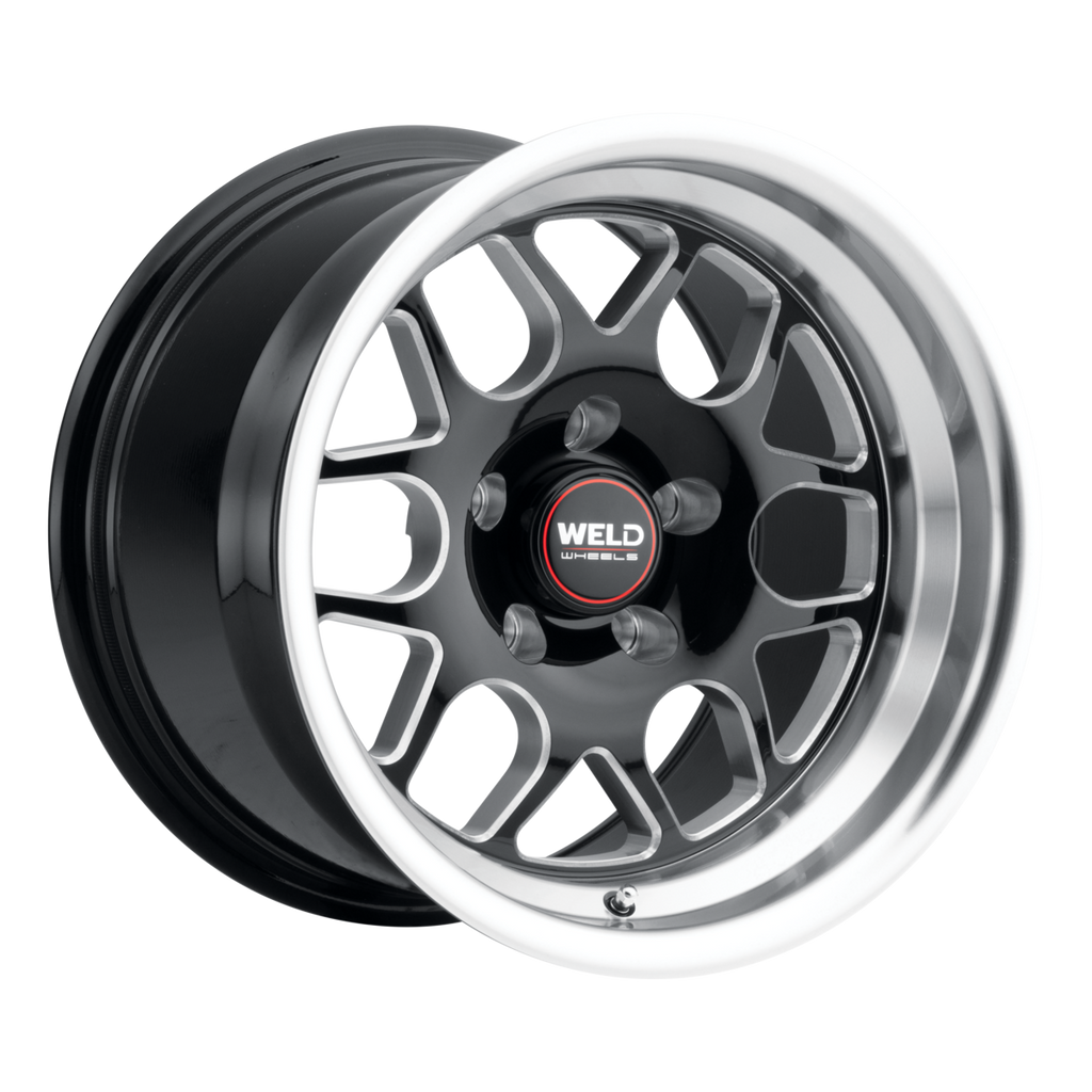 WELD Solana Drag wheel Gloss Black Milled