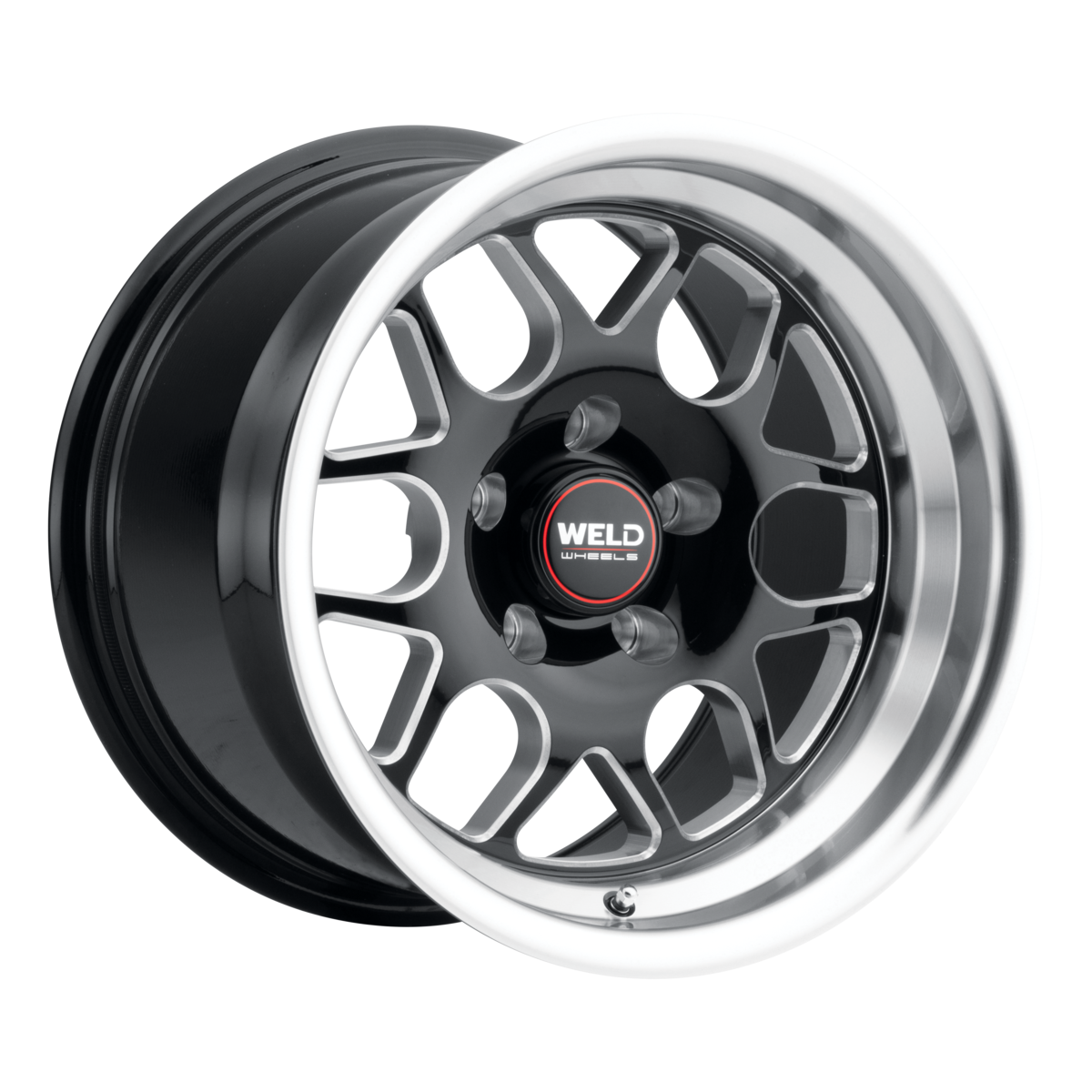 WELD Solana Drag wheel Gloss Black Milled