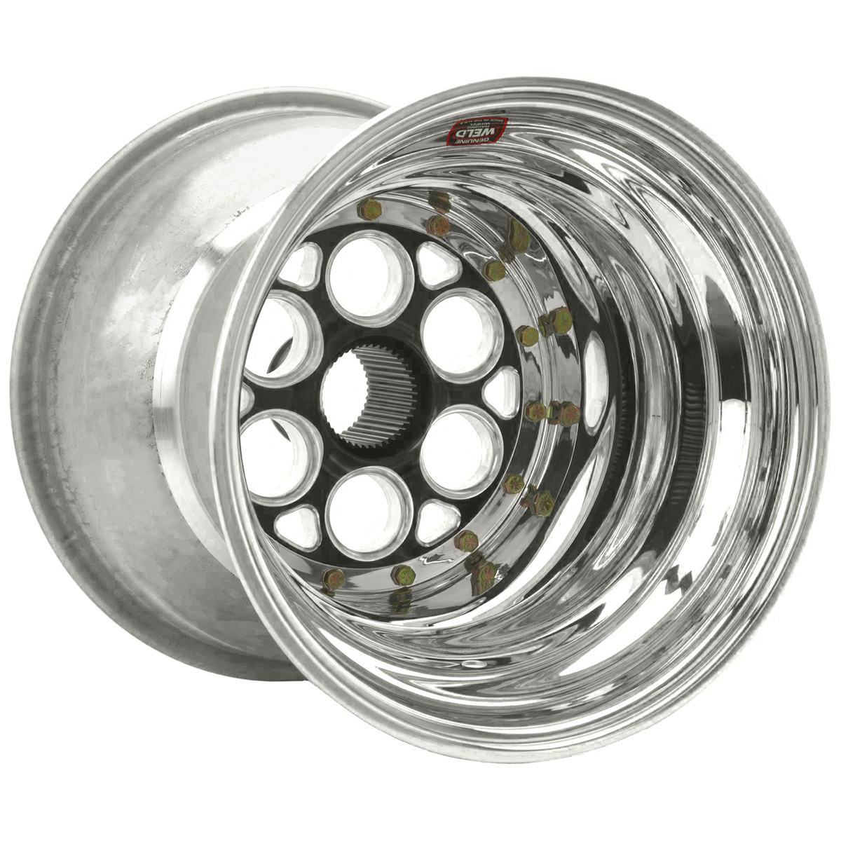 WELD Racing Magnum Sprint wheel Black Center - Polished Shell
