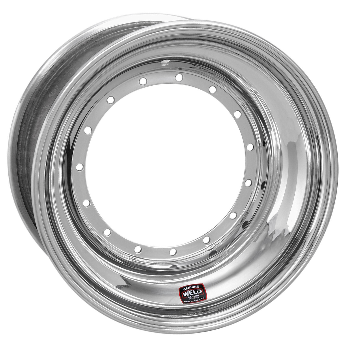 WELD Racing Sprint Direct Mount wheel Polished Shell