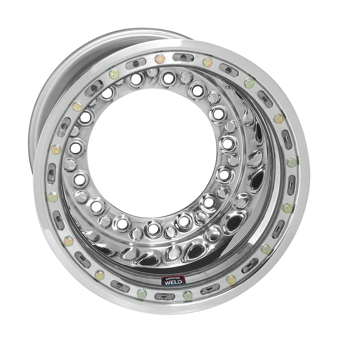 WELD Racing Wide 5 XL wheel Polished Shell