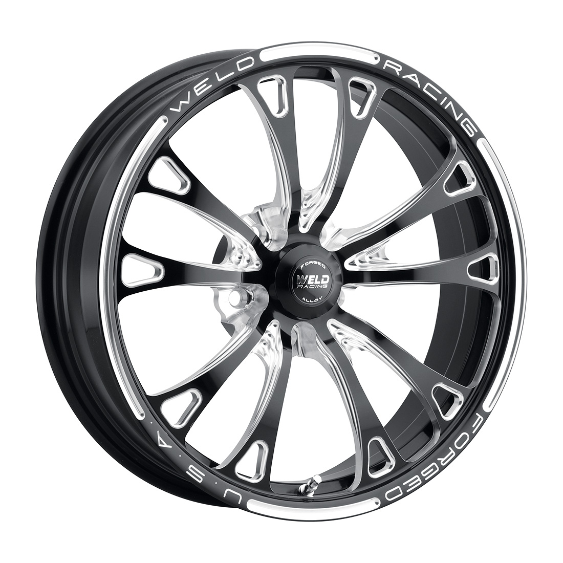 WELD Racing V-Series Frontrunner wheel Gloss Black Milled