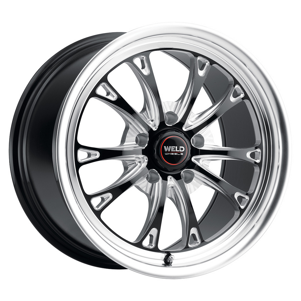 WELD Belmont Drag wheel Gloss Black Milled