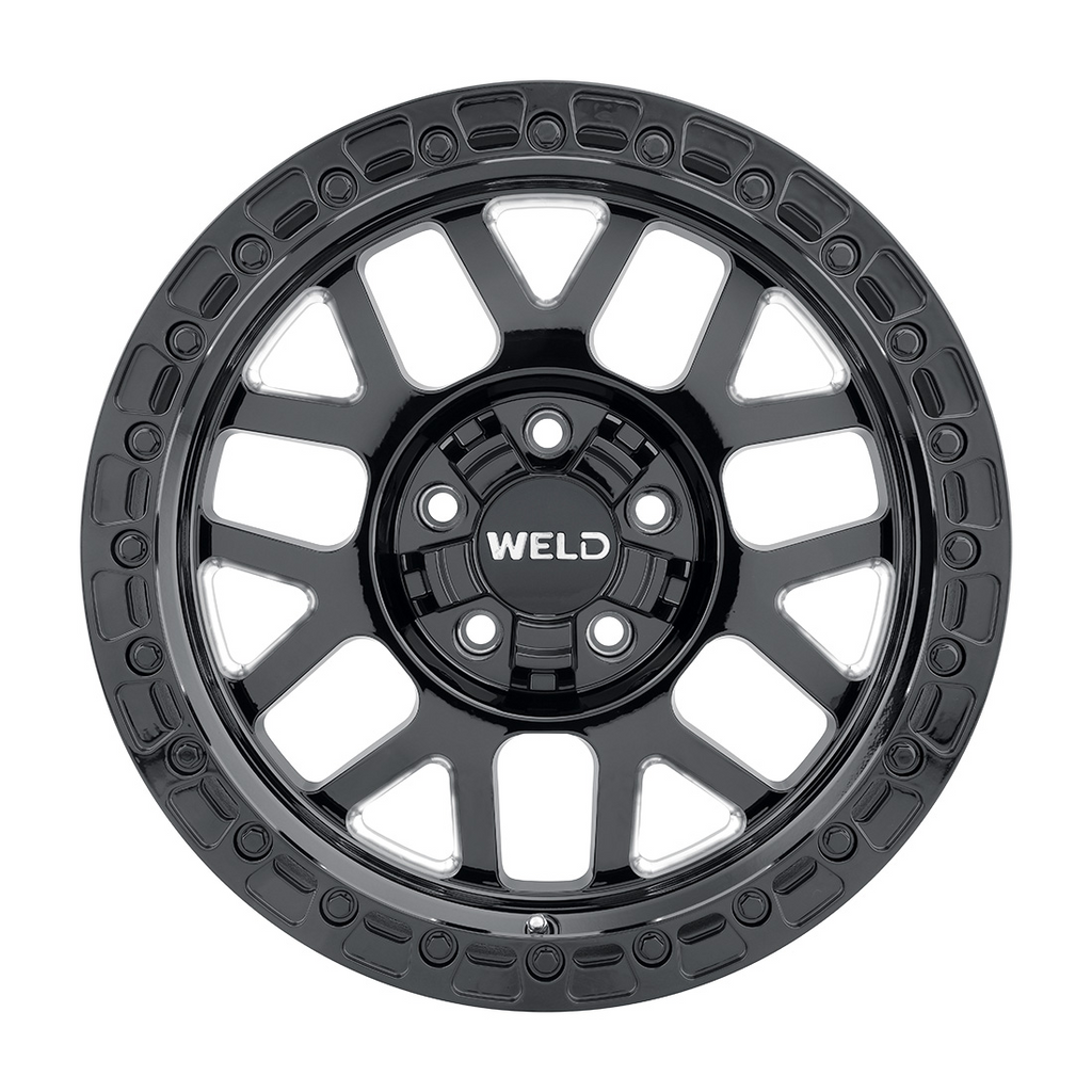 WELD Off-Road Cinch wheel Gloss Black Milled