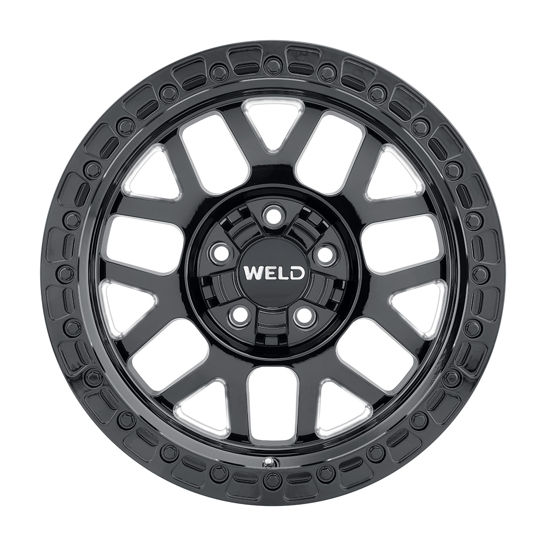 WELD Off-Road Cinch wheel Gloss Black Milled