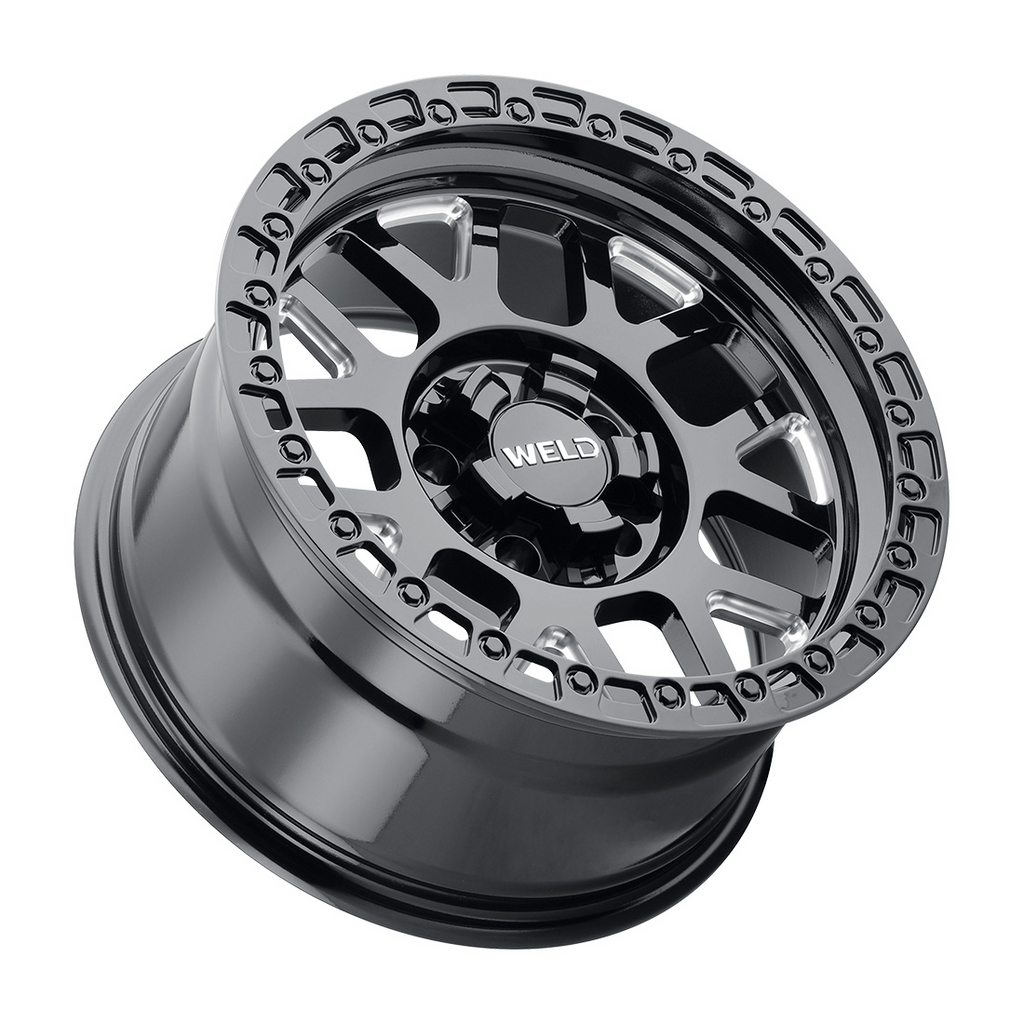 WELD Off-Road Cinch wheel Gloss Black Milled
