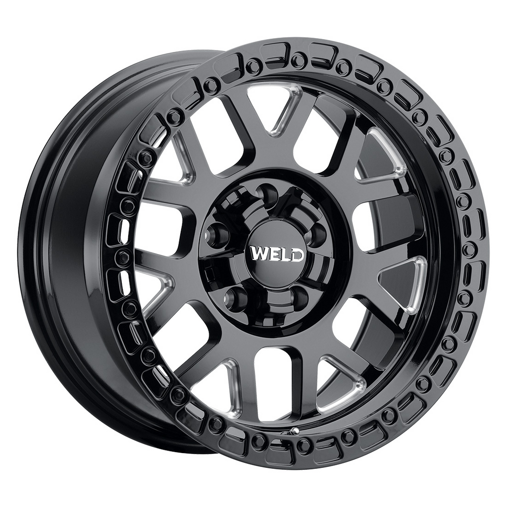 WELD Off-Road Cinch wheel Gloss Black Milled