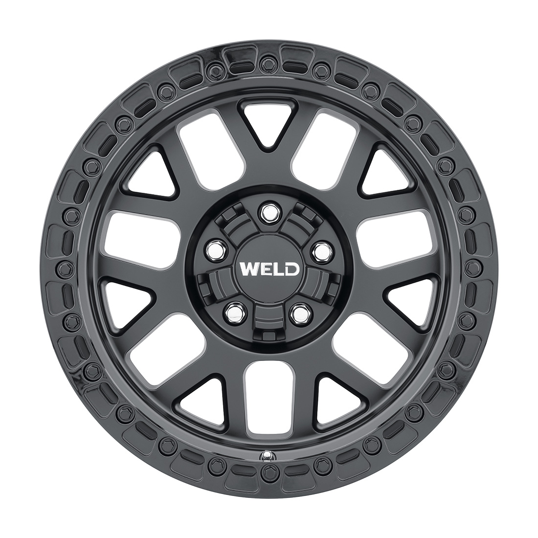 WELD Off-Road Cinch wheel Satin BLK / Gloss BLK