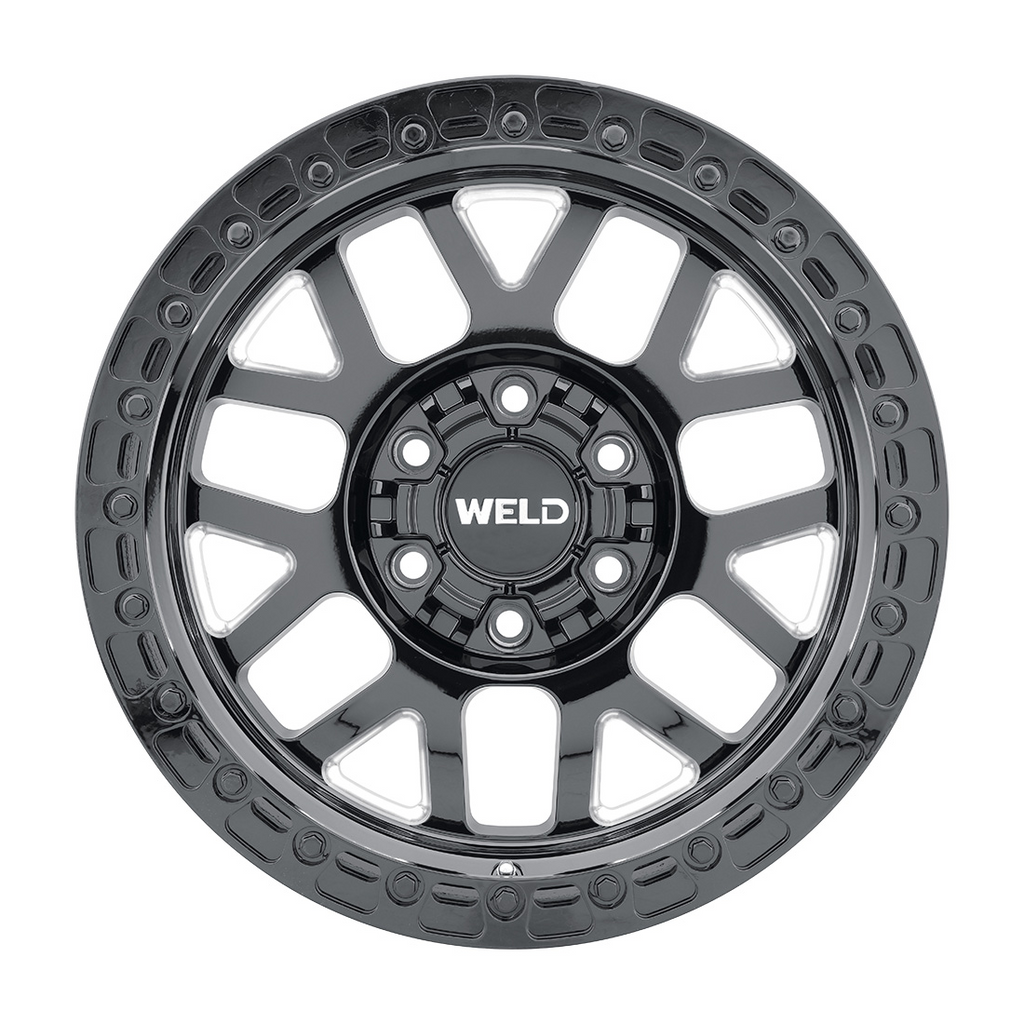 WELD Off-Road Cinch wheel Gloss Black Milled