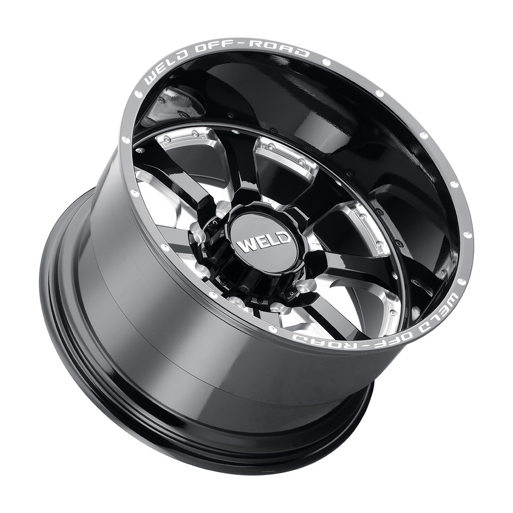 WELD Off-Road Granada 8 wheel Gloss Black Milled