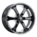 WELD Off-Road Granada 6 wheel Gloss Black Milled