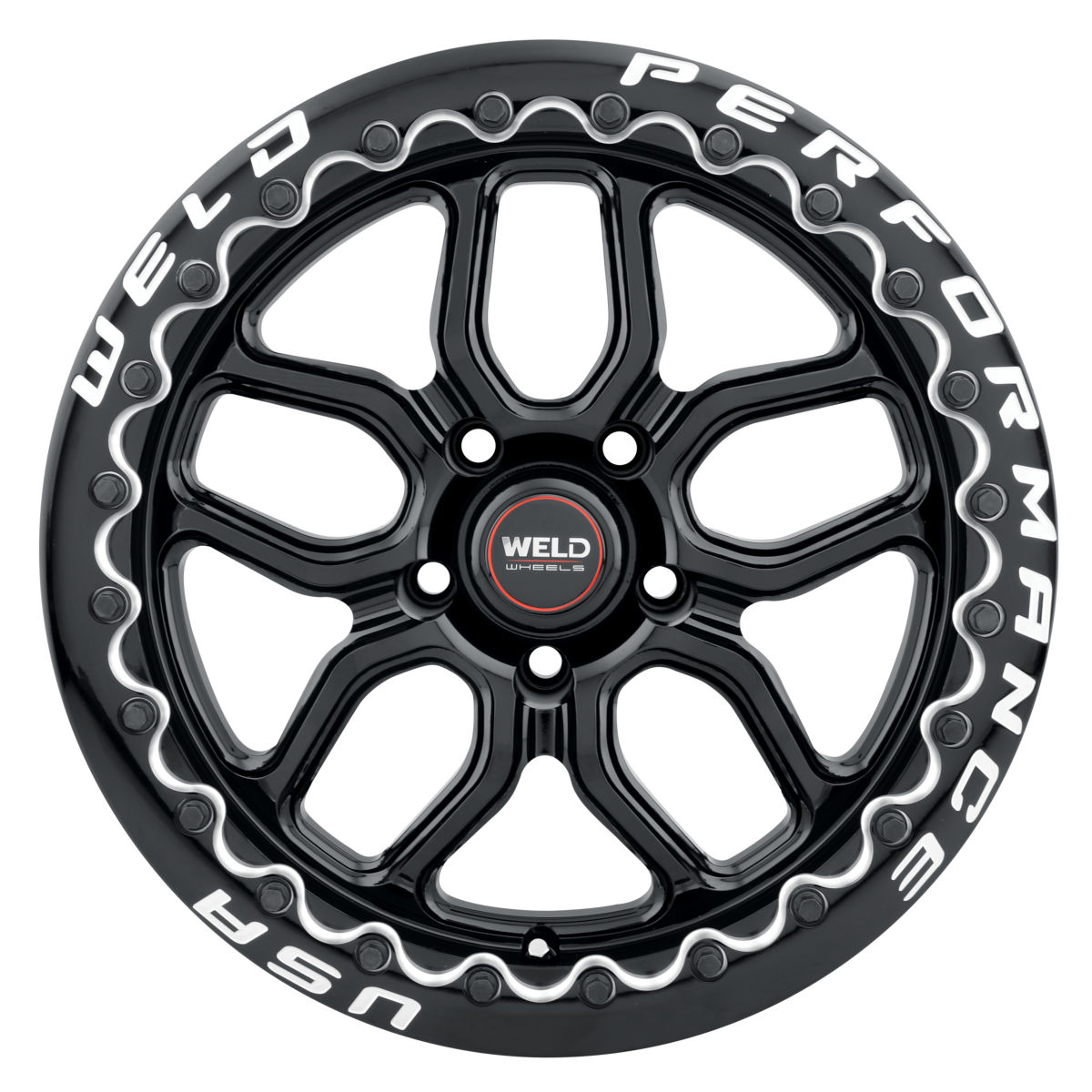 WELD Laguna Beadlock wheel Gloss Black