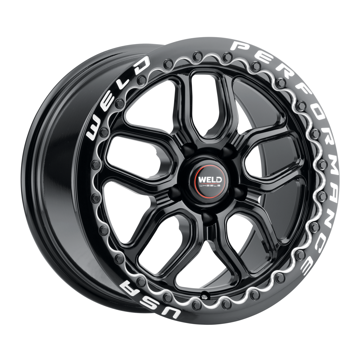 WELD Laguna Beadlock wheel Gloss Black