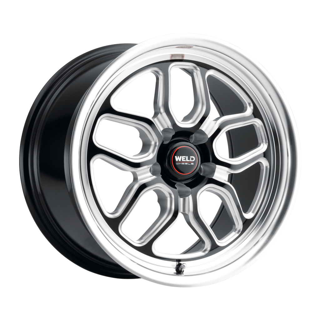 WELD Laguna Drag wheel Gloss Black Milled