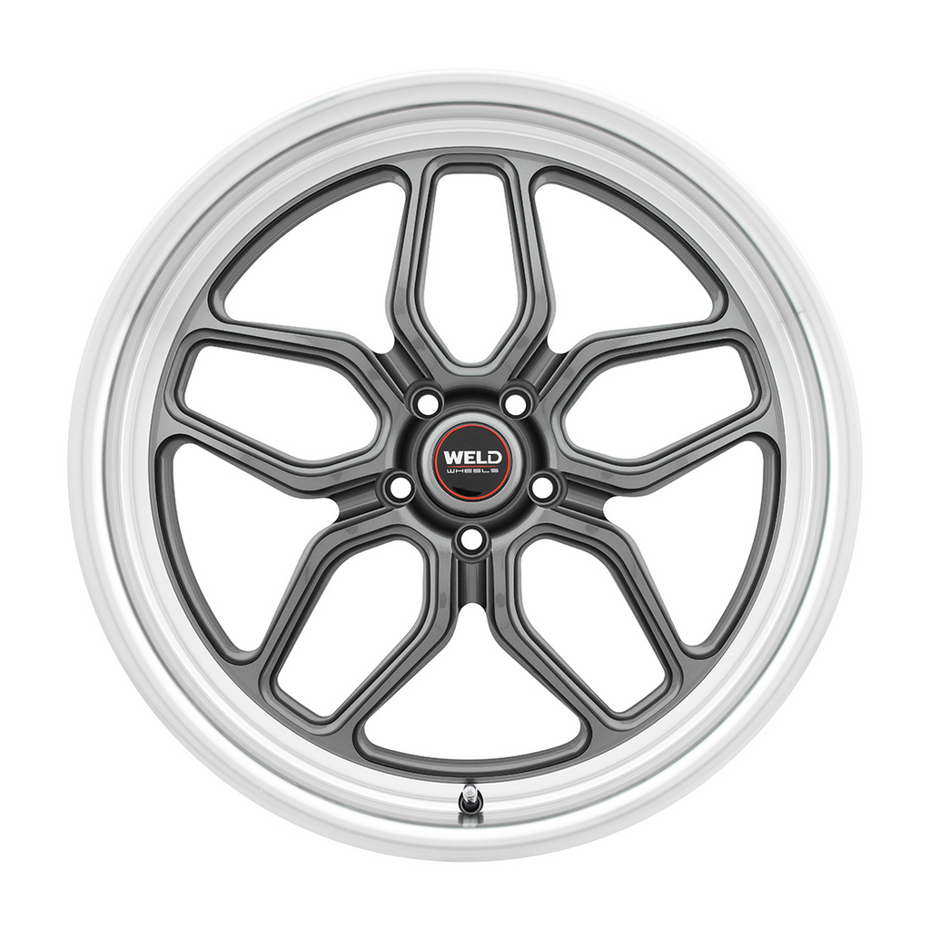 WELD Laguna Street wheel Gloss Gunmetal Milled