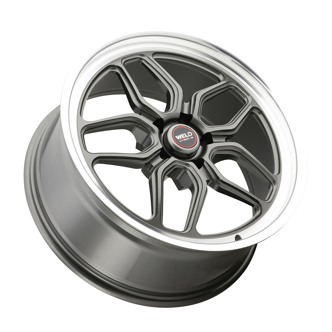 WELD Laguna Street wheel Gloss Gunmetal Milled