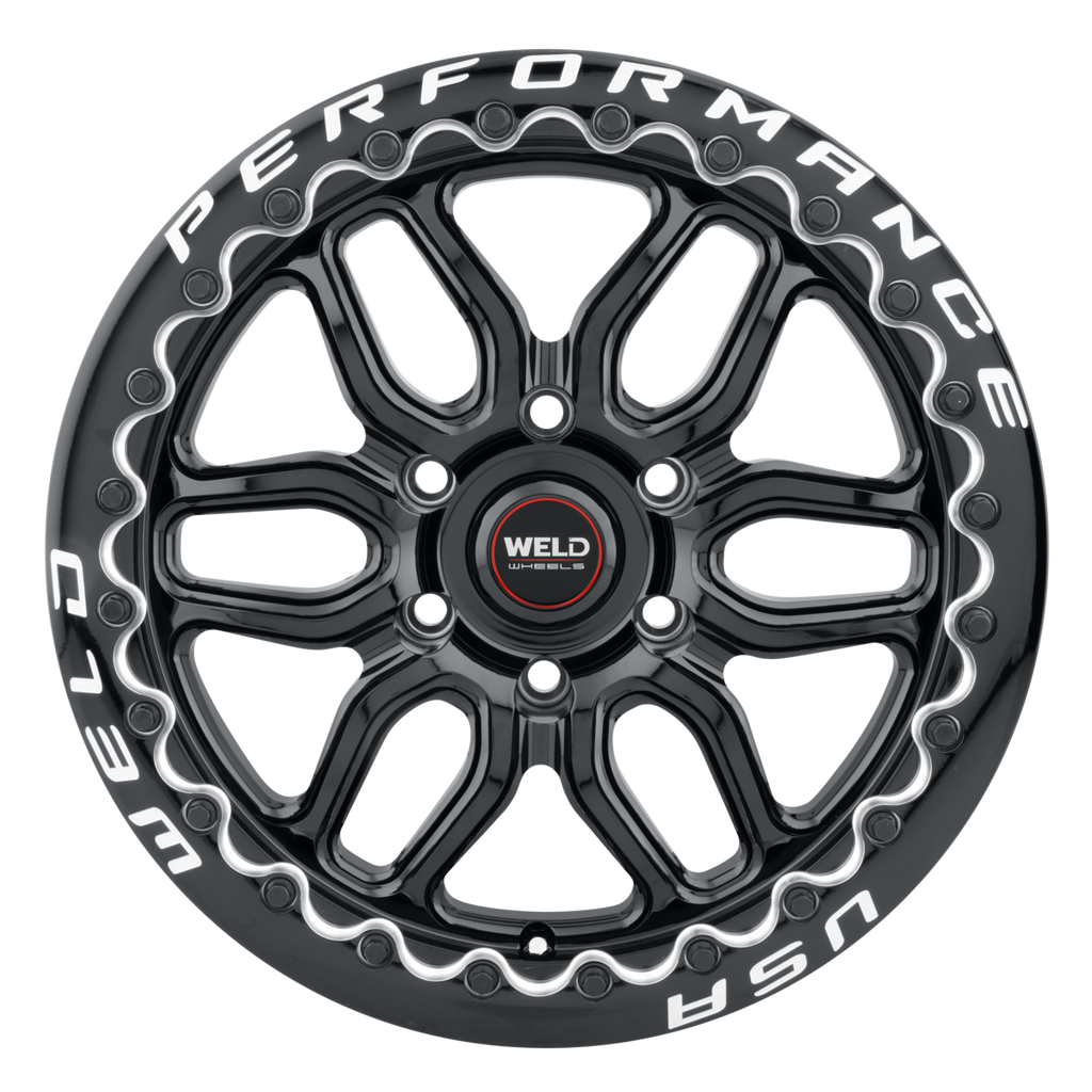 WELD Laguna 6 Beadlock wheel Gloss Black