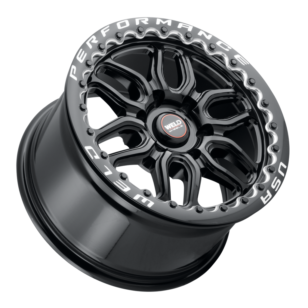WELD Laguna 6 Beadlock wheel Gloss Black