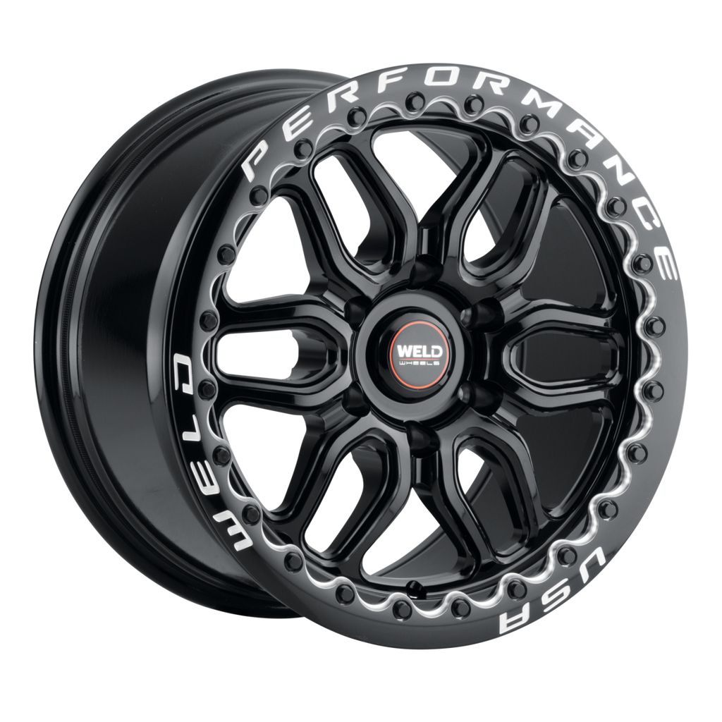 WELD Laguna 6 Beadlock wheel Gloss Black