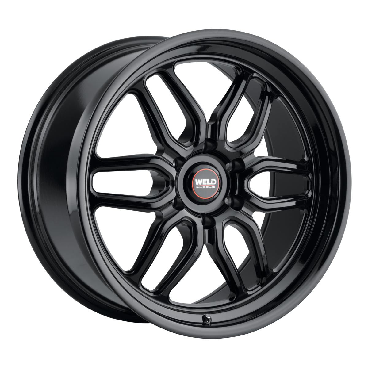 WELD Laguna 6 Drag wheel Gloss Black