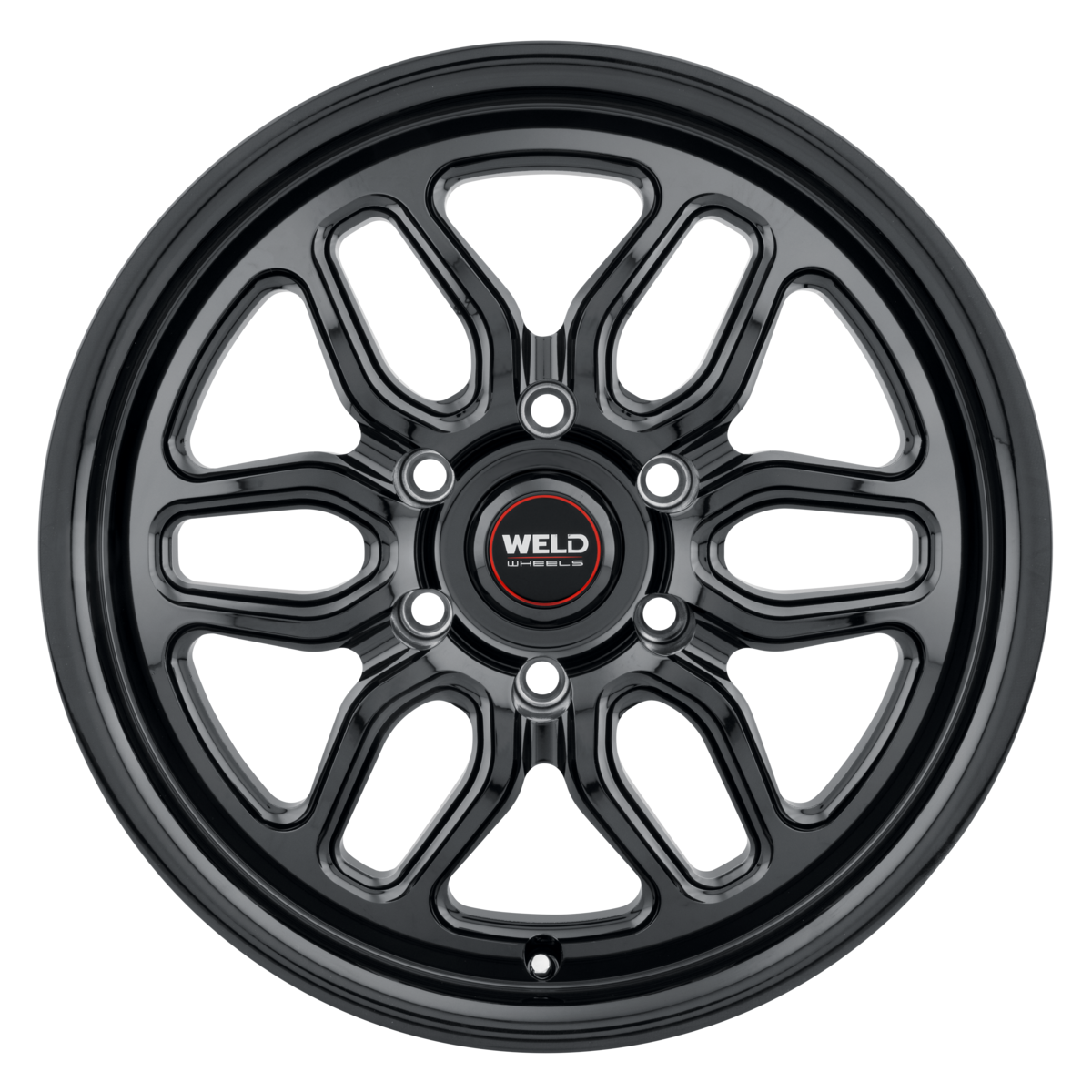 WELD Laguna 6 Drag wheel Gloss Black