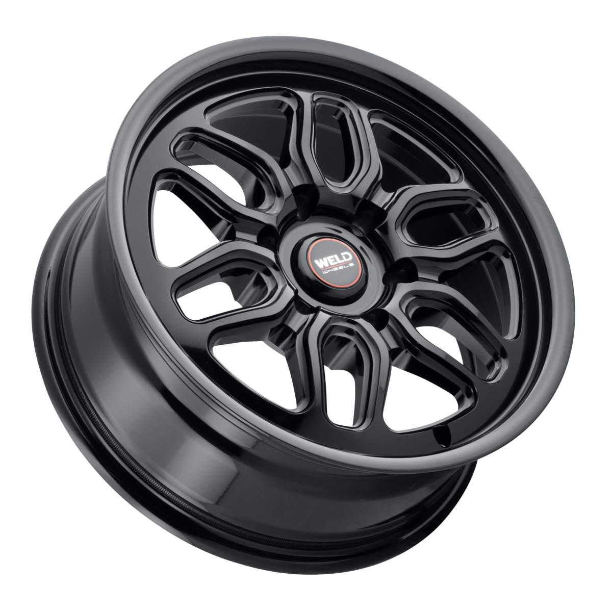WELD Laguna 6 Drag wheel Gloss Black