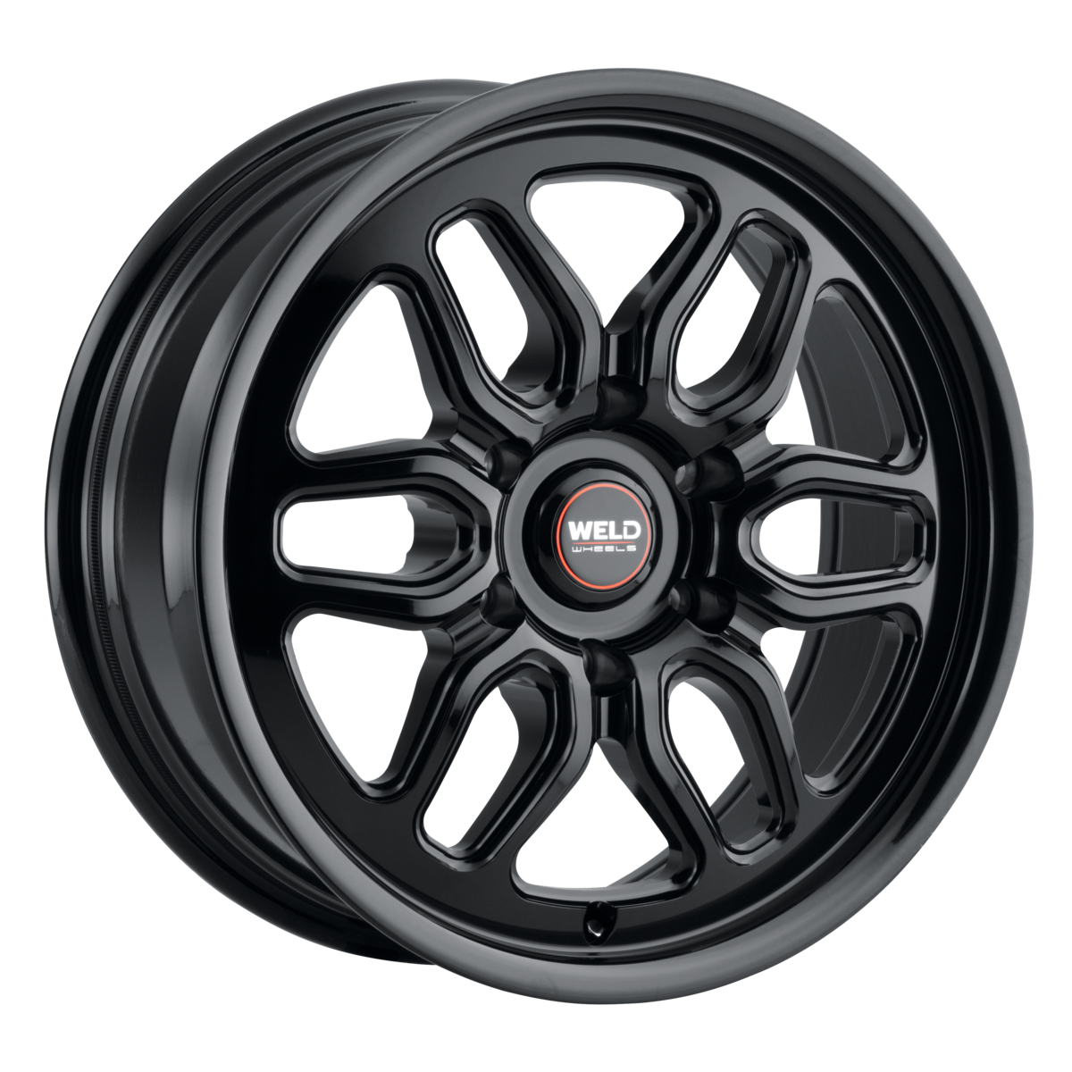 WELD Laguna 6 Drag wheel Gloss Black
